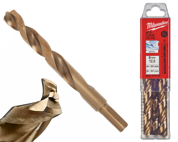 Milwaukee Wiertło kobaltowe do metalu HSS-G - 5 szt. | ø 12,0 mm