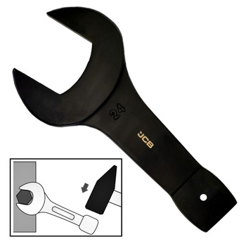 JCB KLUCZ PŁASKI DO POBIJANIA Cr-V 24 mm JCB-79124