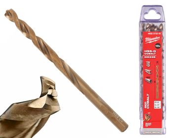 Milwaukee Wiertło kobaltowe do metalu HSS-G - 10 szt. | ø 6,0 mm