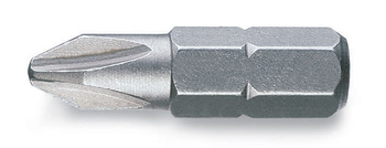 BETA Bit końcówka wkrętakowa 1/4 KRÓTKA 25mm KRZYŻAK PH2