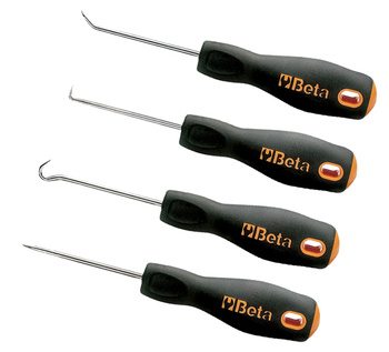 BETA Zestaw 4 haków rysików traserskich 1687/s4