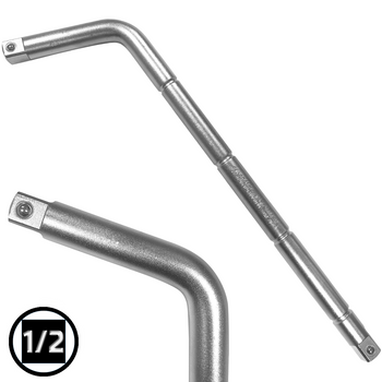 KING TONY POKRĘTŁO TYPU "L" CR-V 1/2" 105° 315 mm 4583-12R