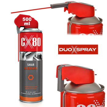 CX80 Smar miedziany PRZECIWZAPIECZENIOWY APLIKATOR 500 ml