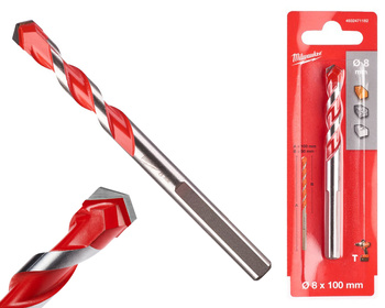 Milwaukee Wiertło udarowe PREMIUM do betonu | 8 x 100 mm