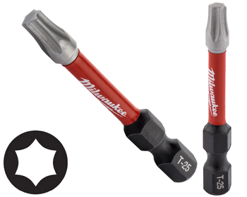 Milwaukee Bit udarowy 1/4" TORX | TX 25 x 50 mm