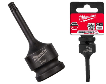 Milwaukee Nasadka udarowa 1/2" TORX TX T30