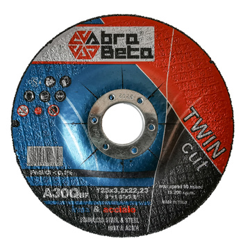 ABRA BETA Tarcza do cięcia STALI WĘGLOWYCH NIERZEWKI INOX 125 x 3,2 