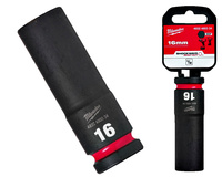 Milwaukee Nasadka udarowa DŁUGA 1/2" 6-KĄTNA 16 mm 