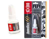 CX80 Klej cyjanoakrylowy BONDICX 60 GUMA PLASTIK 5 g 