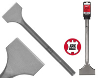 Milwaukee Dłuto płaskie, szerokie 80 mm SDS-MAX 300 mm