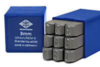 Znaczniki, numeratory CYFROWE 0-9 GRAVUREM-S | 8 MM