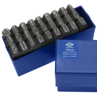 Znaczniki, numeratory LITEROWE A-Z+& GRAVUREM-S | 15 MM