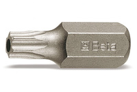 BETA Bit końcówka wkrętakowa KRÓTKA 10 MM TORX OTWÓR T 25