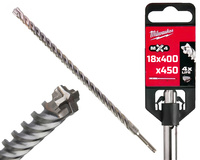 Milwaukee Wiertło do betonu SDS-Plus MX4 | 18 x 400 / 450 mm