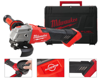 Milwaukee Szlifierka kątowa 125 mm z hamulcem i włącznikiem suwakowym M18 FSAG125XB-0X