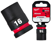 Milwaukee Nasadka udarowa KRÓTKA 1/2" 6-KĄTNA 16 mm 