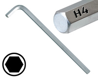 KING TONY KLUCZ TRZPIENIOWY DŁUGI IMBUS H4 x 144 mm 