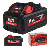MILWAUKEE Akumulator Li-Ion 18 V 8 Ah M18 HB8