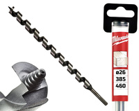 Milwaukee Wiertło kręte ŚWIDER do drewna | 26 x 385 / 460 mm