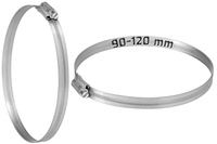 JUBILEE OPASKA ZACISKOWA ŚLIMAKOWA 90 - 120 mm