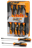 BETA Zestaw wkrętaków Beta GRIP płaskich i krzyżowych 1263/D8 8 szt.
