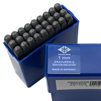 Znaczniki, numeratory LITEROWE A-Z+& GRAVUREM-S | 1 MM