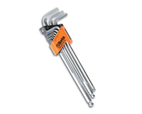 BETA Zestaw kluczy trzpieniowych DŁUGICH kątowych z kulką IMBUSY 96LBP/SC9