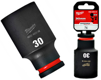 Milwaukee Nasadka udarowa DŁUGA 1/2" 6-KĄTNA 30 mm 