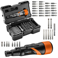 NEO Wkrętak akumulatorowy Micro-USB 3,6V Li-Ion z akcesoriami 04-200