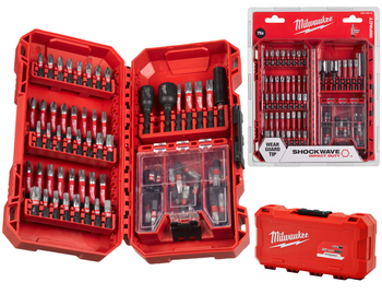 Milwaukee Zestaw bitów udarowych SHOCKWAVE™ 75 el.