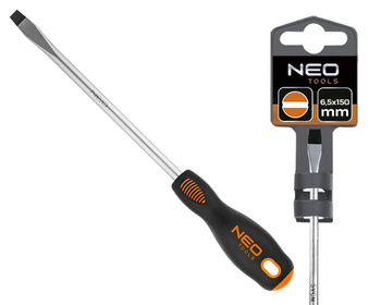 NEO Wkrętak płaski, śrubokręt 6,5 x 150 mm, S2 04-015