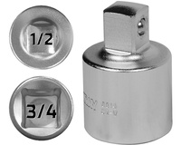 KING TONY PRZEJŚCIE REDUKCJA OTWÓR 3/4" X TRZPIEŃ 1/2"