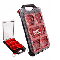 MILWAUKEE Organizer PACKOUT SLIM Średni 5 KOSZY
