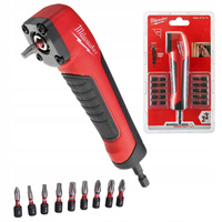 MILWAUKEE UCHWYT KĄTOWY UDAROWY NASADAKA 90°+bity