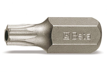BETA Bit końcówka wkrętakowa KRÓTKA 10 MM TORX OTWÓR T 40