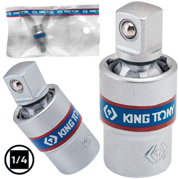 KING TONY PPRZEGUB KULISTY CR-V 1/4" 2793