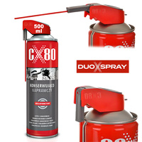 CX80 Płyn konserwująco naprawczy, WIELOFUNKCYJNY + APLIKATOR 500 ml