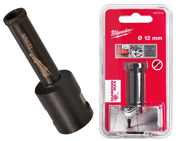 Milwaukee Wiertło diamentowe do wiercenia na sucho M14 | Średnica 12 mm