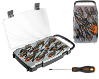 NEO Zestaw wkrętaków, śrubokrętów krzyżowych i płaskich 9 el. 04-208