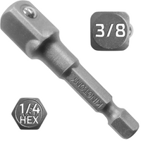 KING TONY PRZEJŚCIE UCHWYT 1/4 HEX x 3/8 50 mm