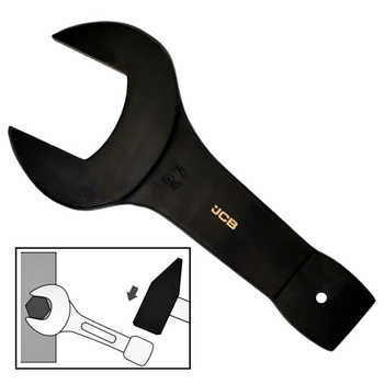 JCB KLUCZ PŁASKI DO POBIJANIA Cr-V 27 mm JCB-79127