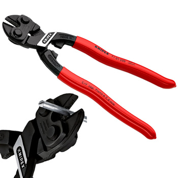 KNIPEX Szczypce tnące CoBolt® do gwoździ, prętów, nitów do 5,2 mm, - 200 mm