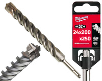 Milwaukee Wiertło do betonu SDS-Plus MX4 | 24 x 200 / 250 mm