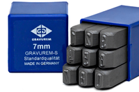 Znaczniki, numeratory CYFROWE 0-9 GRAVUREM-S | 7 MM